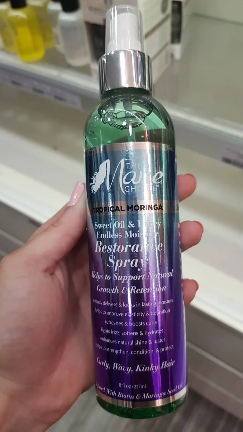 THE MANE CHOICE - Tropical moringa - Endless moisture restorative spray