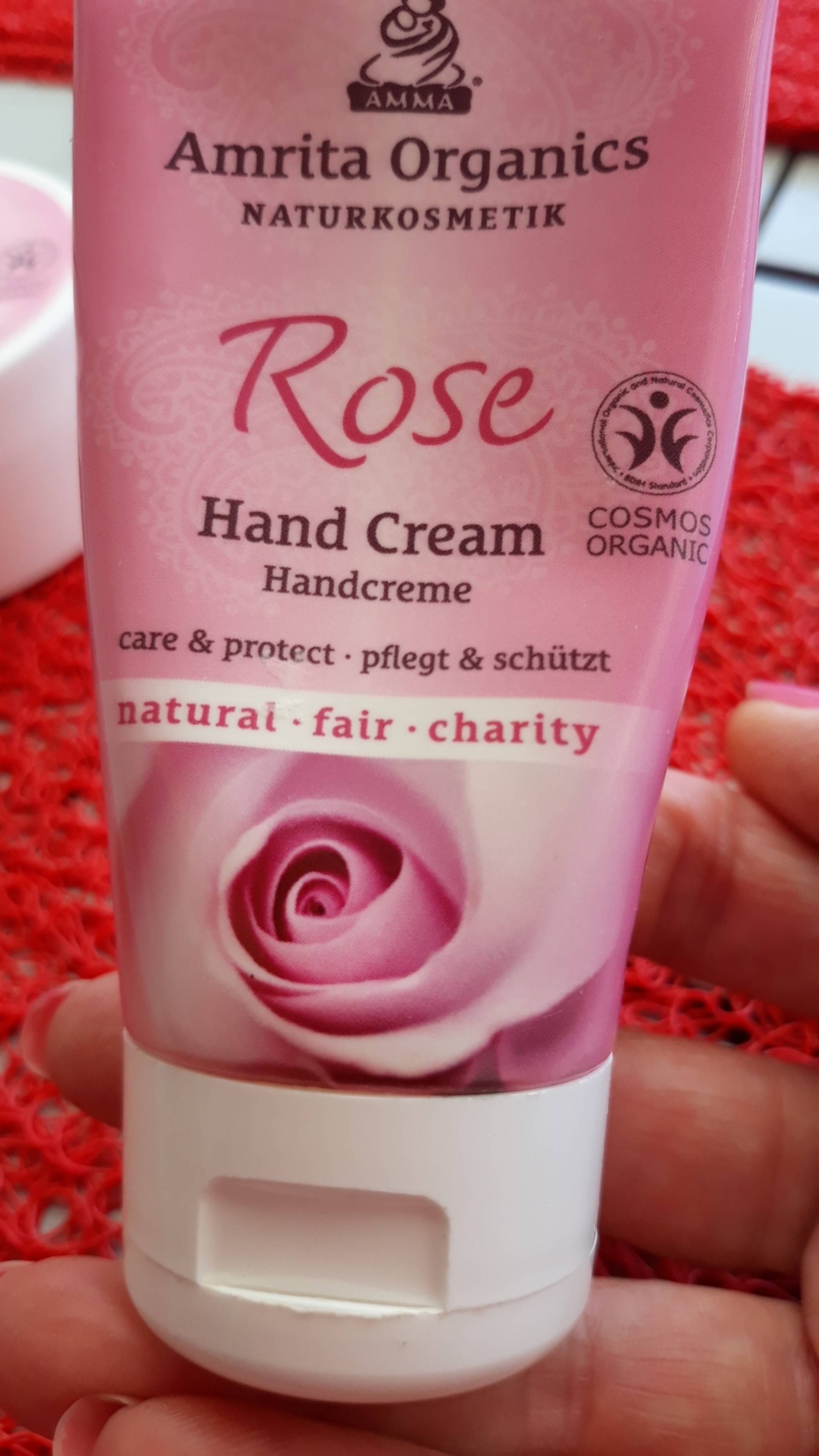 AMRITA ORGANICS - Rose - Hand cream