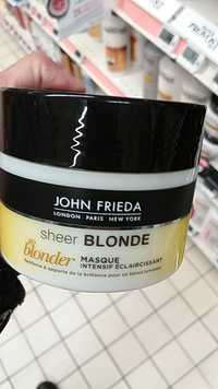 JOHN FRIEDA - Sheer blonde masque intensif éclaircissant