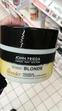 JOHN FRIEDA - Sheer blonde masque intensif éclaircissant