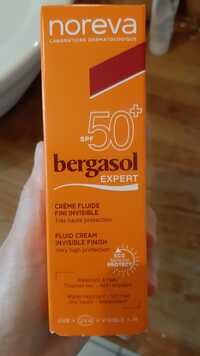 NOREVA - Bergasol expert - Crème fluide fini invisible SPF 50+