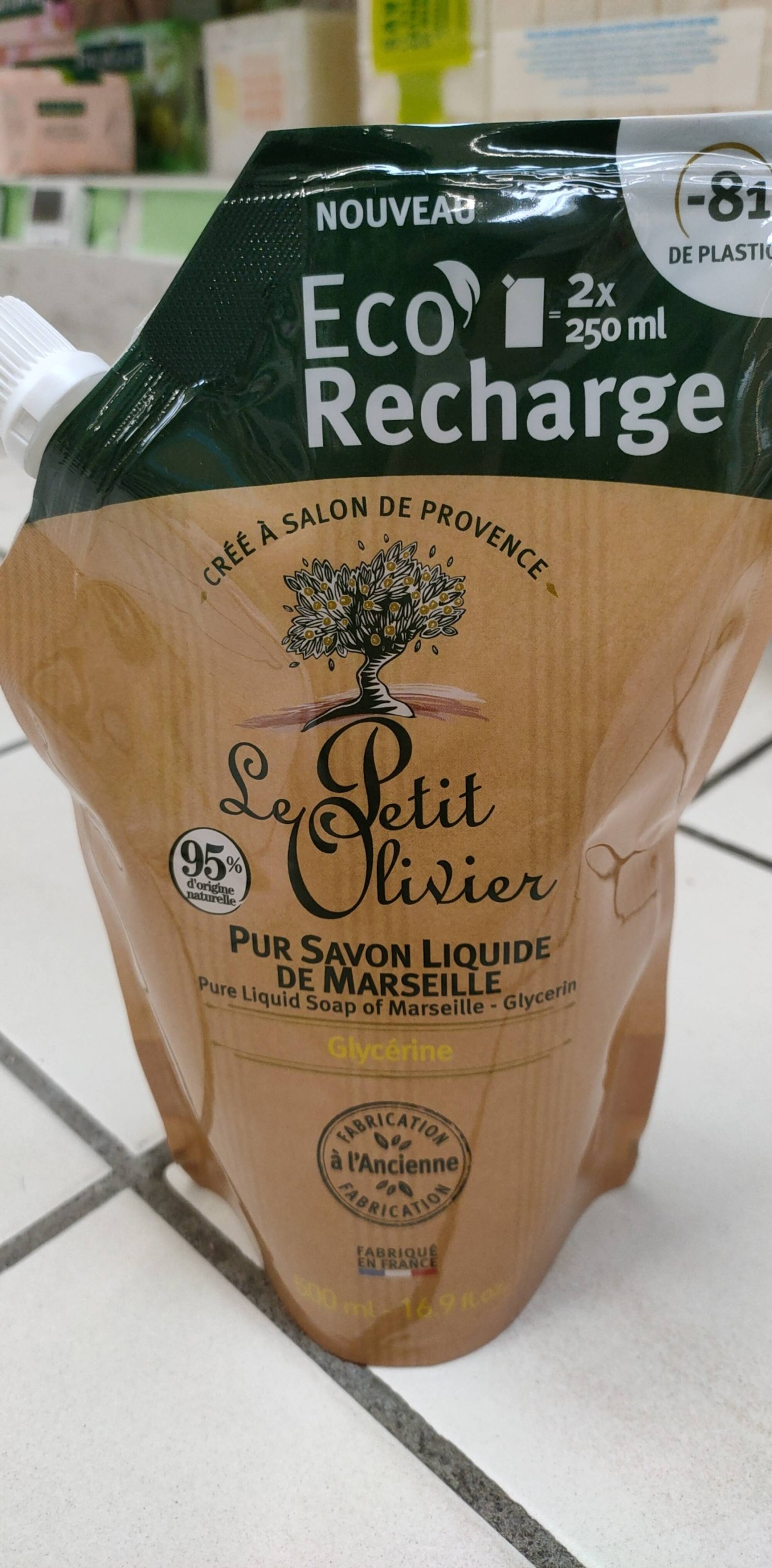 LE PETIT OLIVIER - Glycérine - Pur savon liquide de Marseille