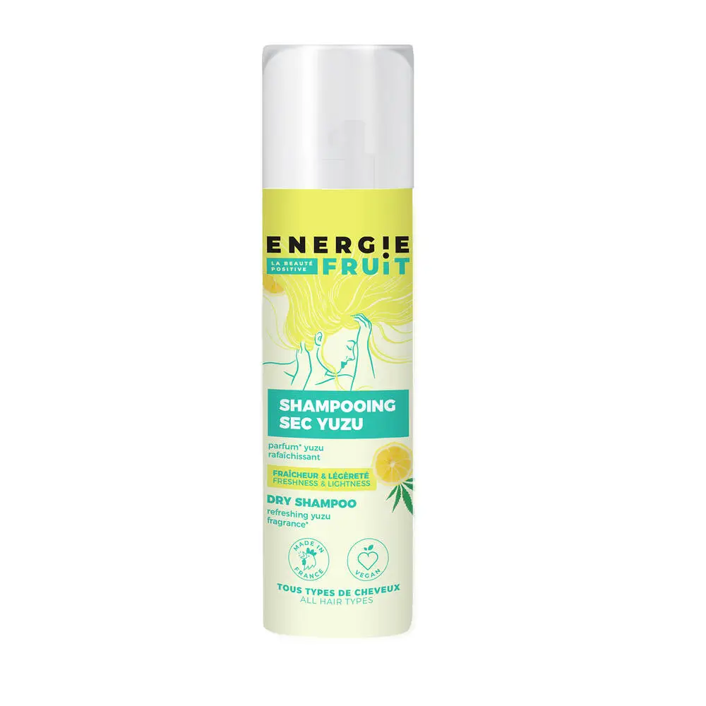 ENERGIE FRUIT - SHAMPOOING SEC FRAICHEUR & LEGERETE - PARFUM YUZU RAFRAICHISSANT