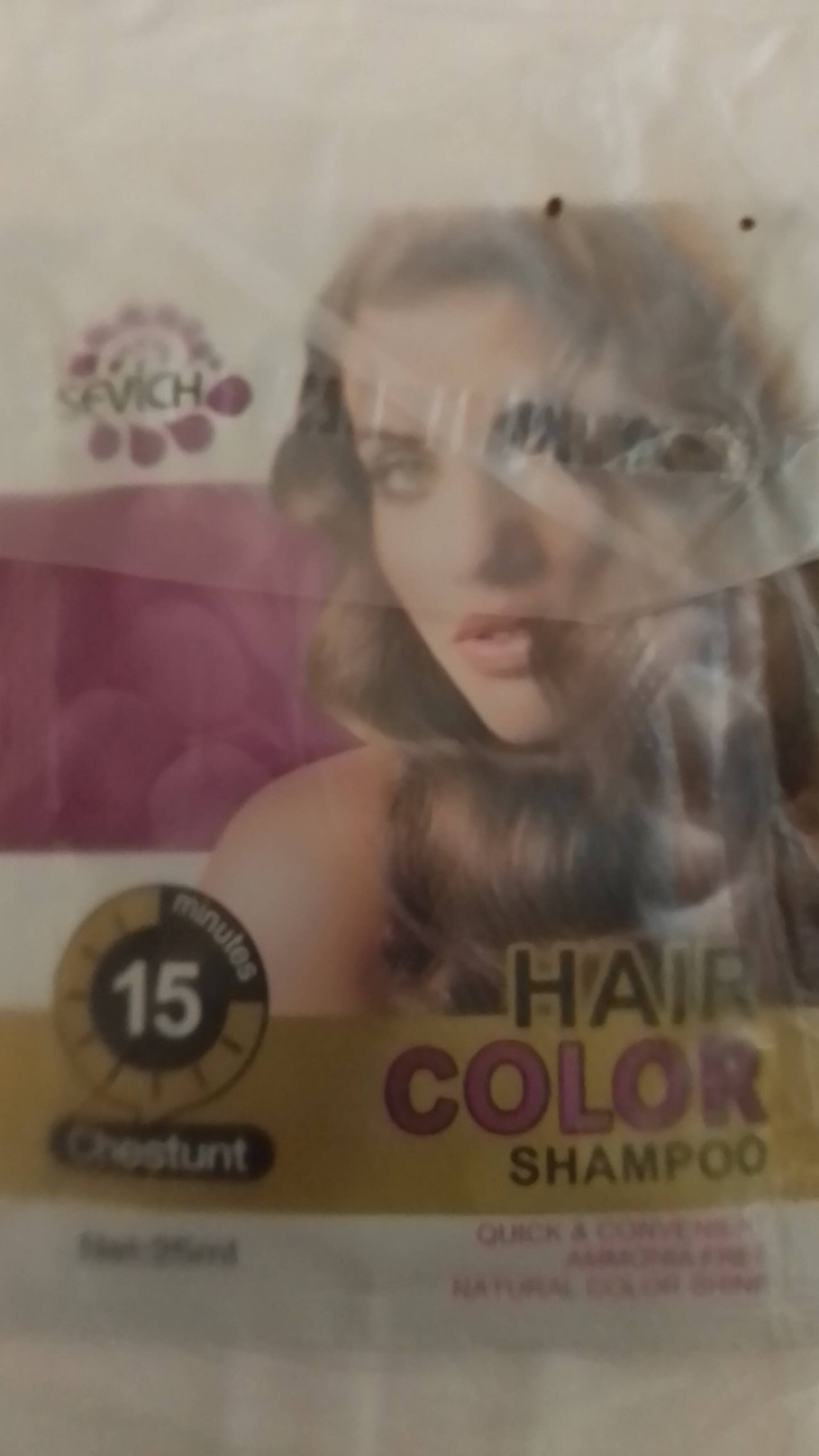 SEVICH - Hair color shampoo - Chestunt