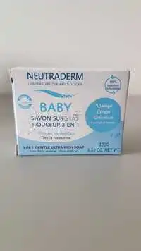 NEUTRADERM - Baby - Savon surgras douceur 3 en 1