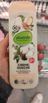 ALVERDE - Creme-dusche bio-baumwolle bio-mandel