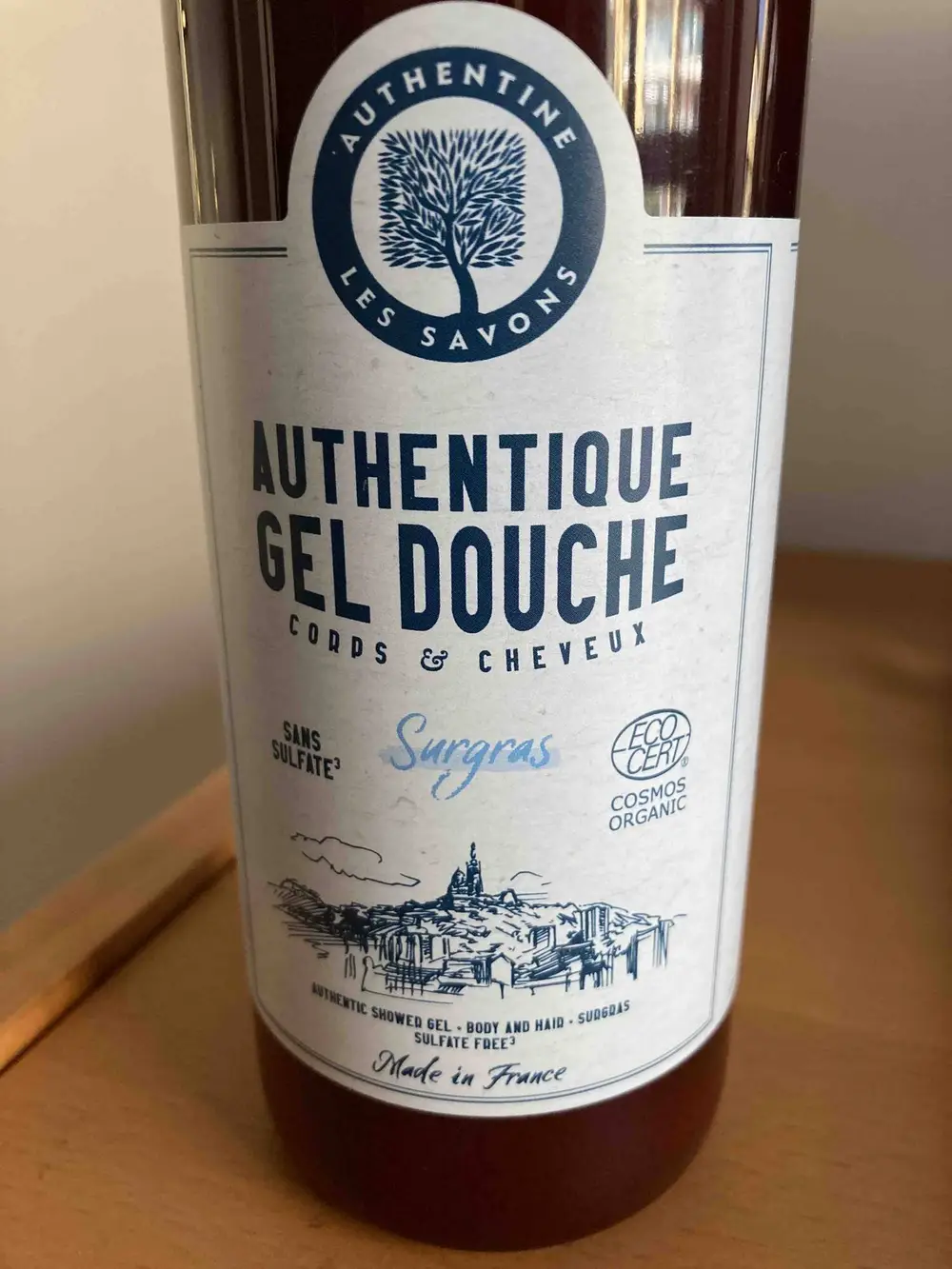 AUTHENTINE - Authentique Gel douche - Surgras