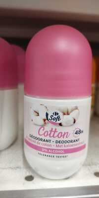 CARREFOUR - Soft Déodorant à l'extrait de coton 48h