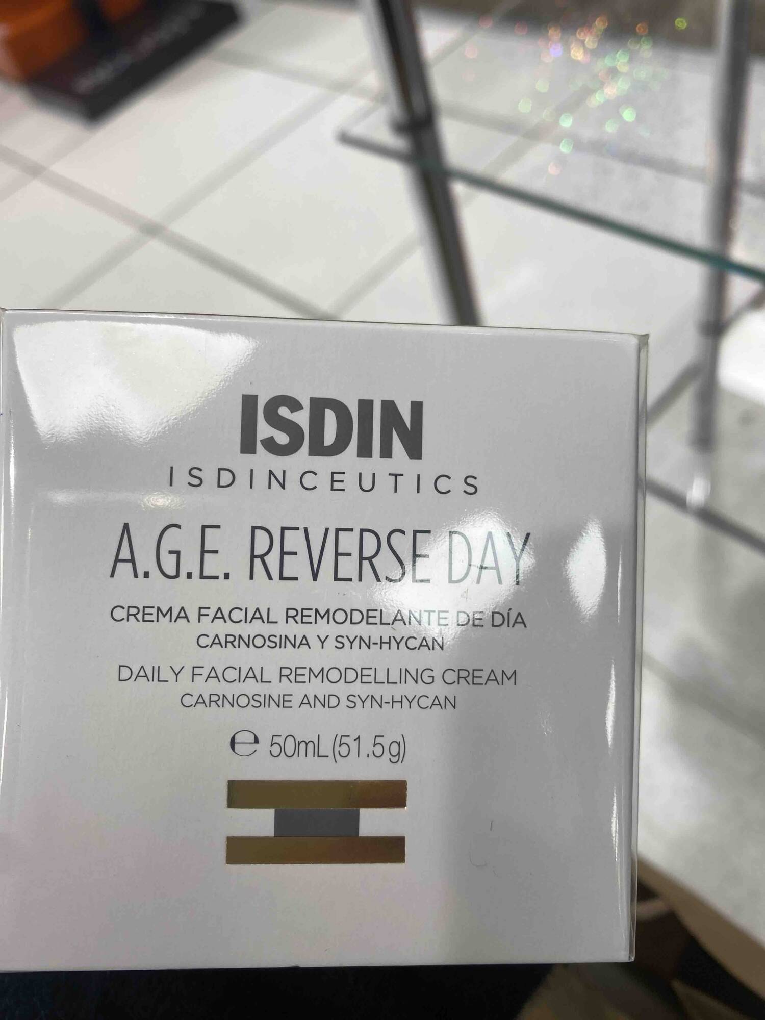 ISDIN - Isdinceutics A.G.E. Reverse day - Daily facial remodelling cream