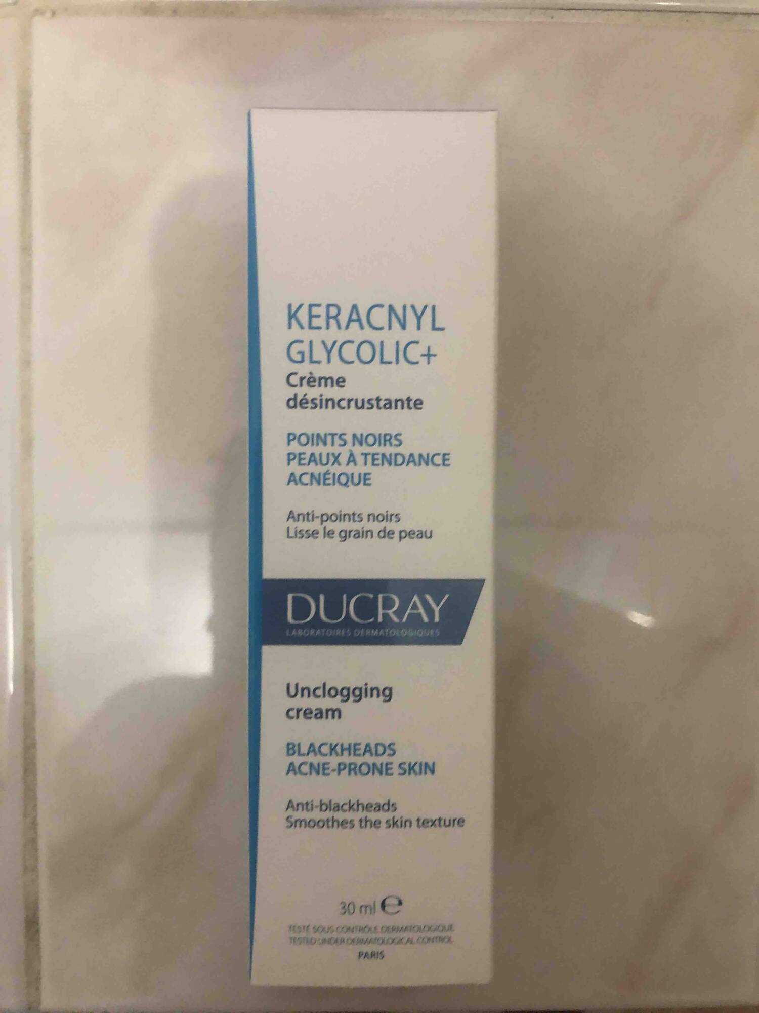 DUCRAY - Keracnyl glycolic+ - Crème désincrustante