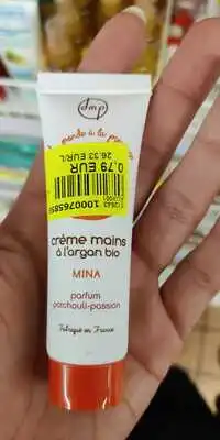 DMP DU MONDE À LA PROVENCE - Mina - Crème mains à l'agan bio