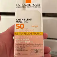 LA ROCHE-POSAY - Anthelios mineral ultra fluide - Lotion teintée SPF50