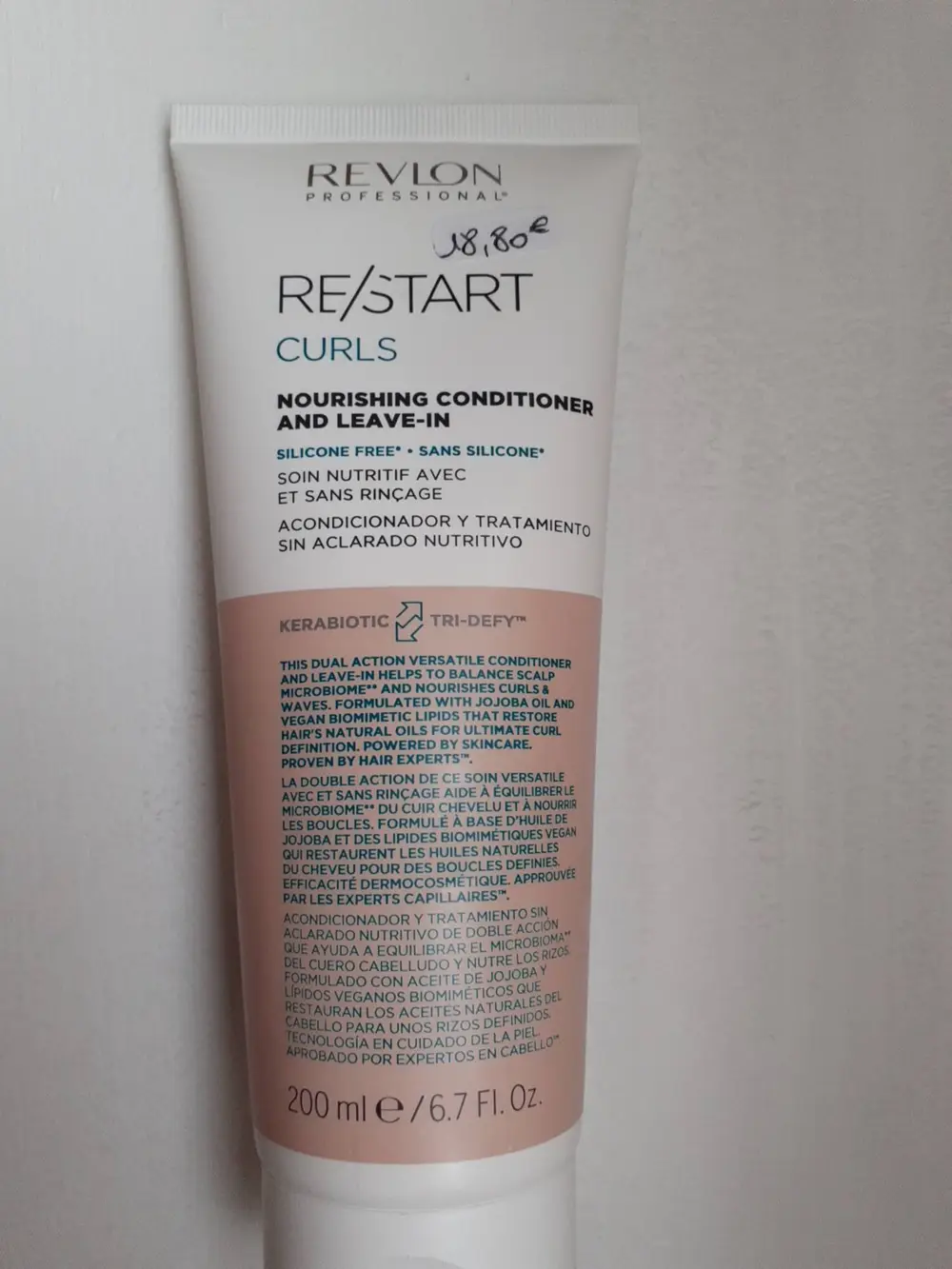 REVLON - Re/start curls - Soins nutritif avec et sans rinçage