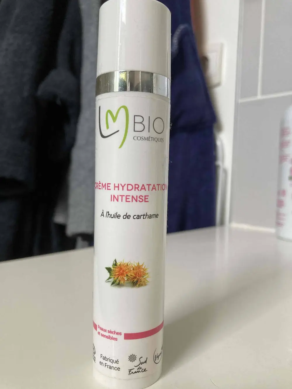 LM BIO COSMÉTIQUES - Crème hydratation intense à l’huile de carthame