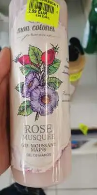 MON COTONET - Rose musquée - Gel moussant mains