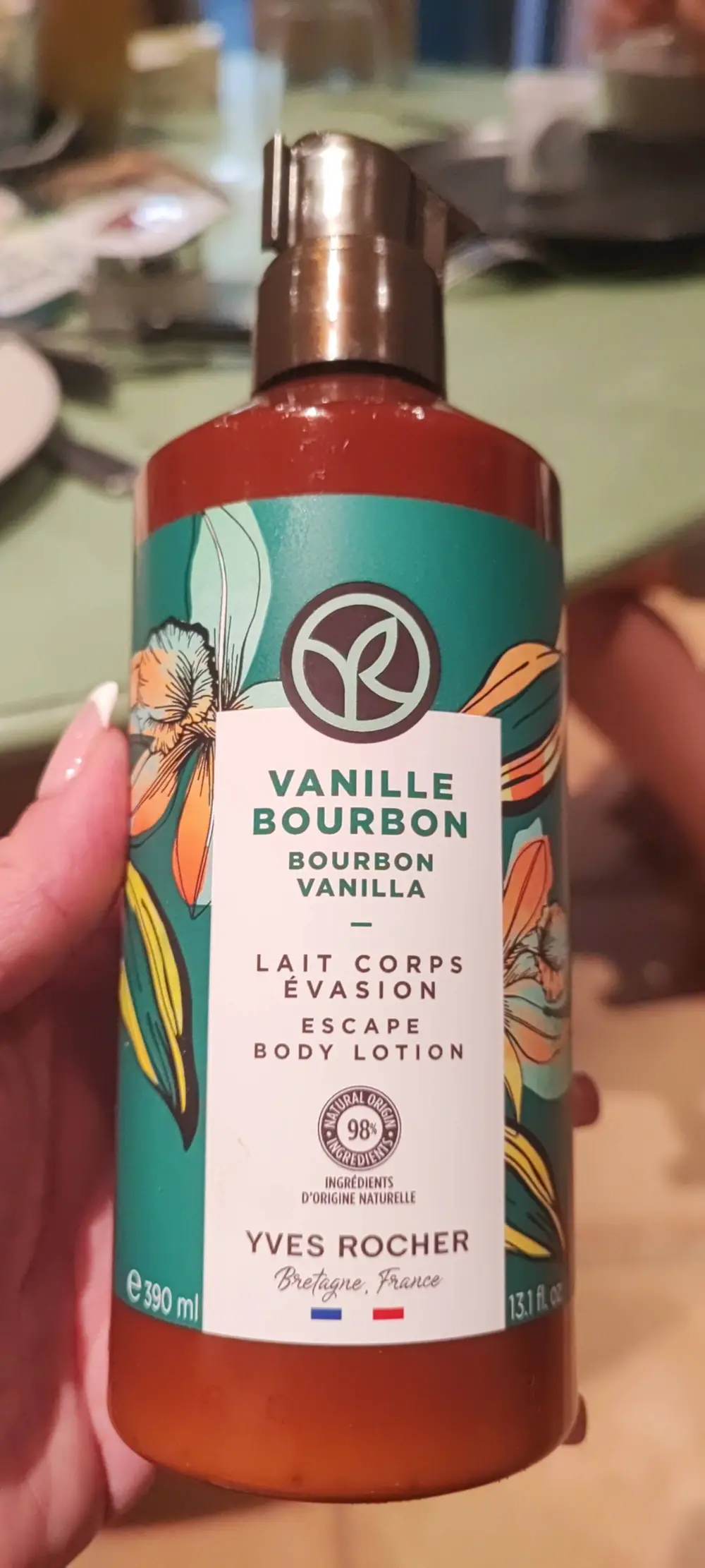 YVES ROCHER - Vanille bourbon - Lait corps évasion