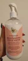 KC BY KERACARE - Moisturizing coco water - Spray redinamisant pour les boucles