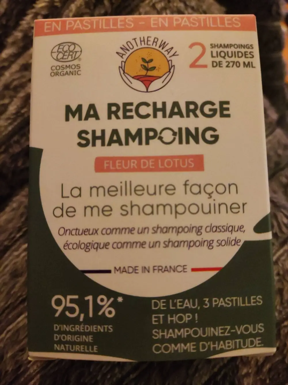 ANOTHERWAY - Fleur de lotus - Ma recharge shampoing