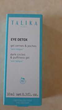 TALIKA - Eye detox - Gel cernes & poches