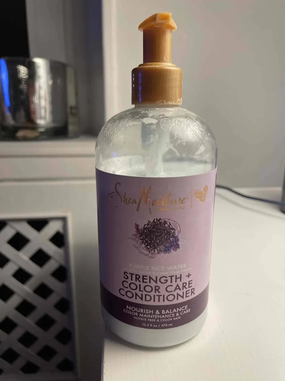 SHEA MOISTURE - Strength + color care conditioner 