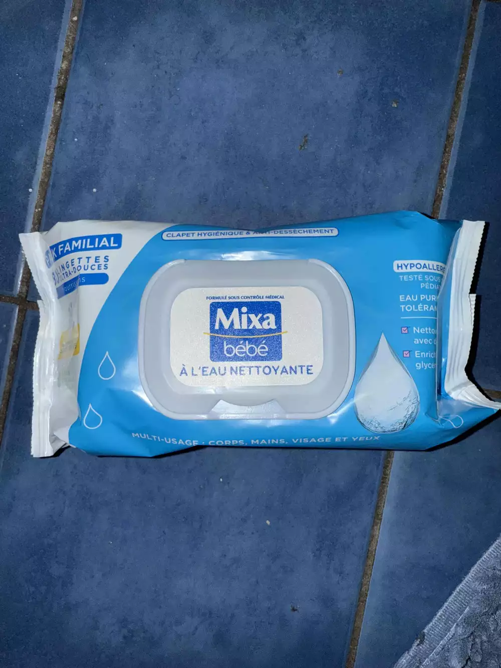 MIXA - Lingettes ultra-douces nourrissons