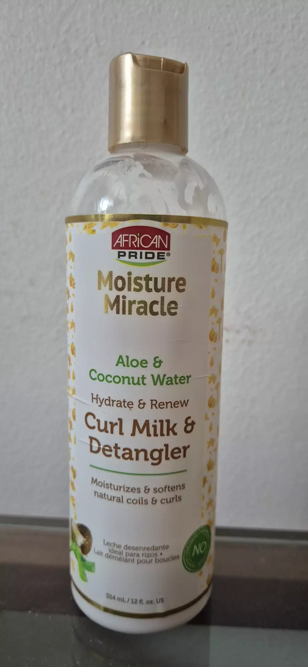 AFRICAN PRIDE - Moisture miracle - Lait démélant pour boucles