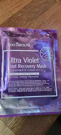 SOO BEAUTÉ - Ultra violet - Foot recovery mask