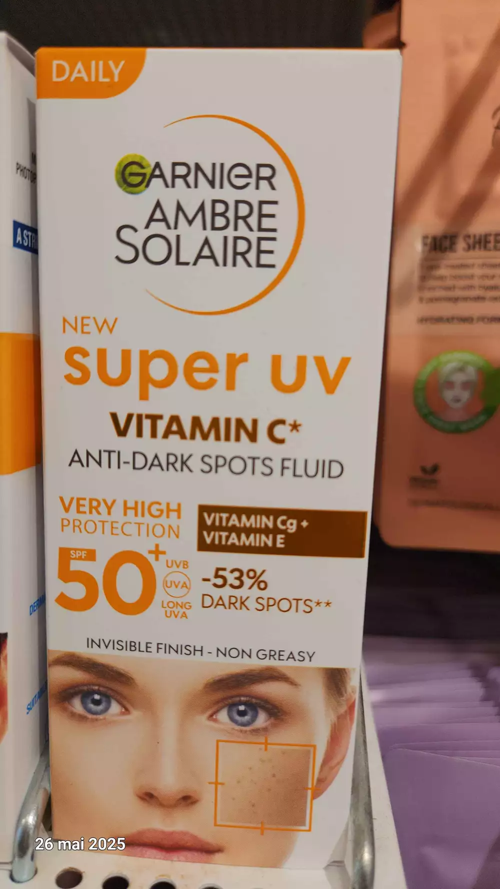 GARNIER - Super UV - Anti-dark spots fluid SPF 50+