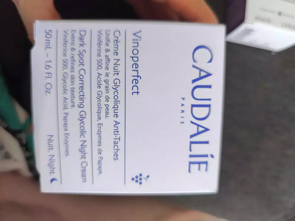 CAUDALIE - Vinoperfect - Crème nuit glycolique anti-tâches