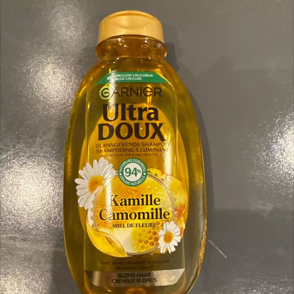 GARNIER - Ultra doux - Shampooing illuminant camomille
