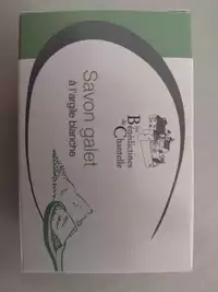 LES BÉNÉDICTINES DE CHANTELLE - Savon galet à l'argile blanche