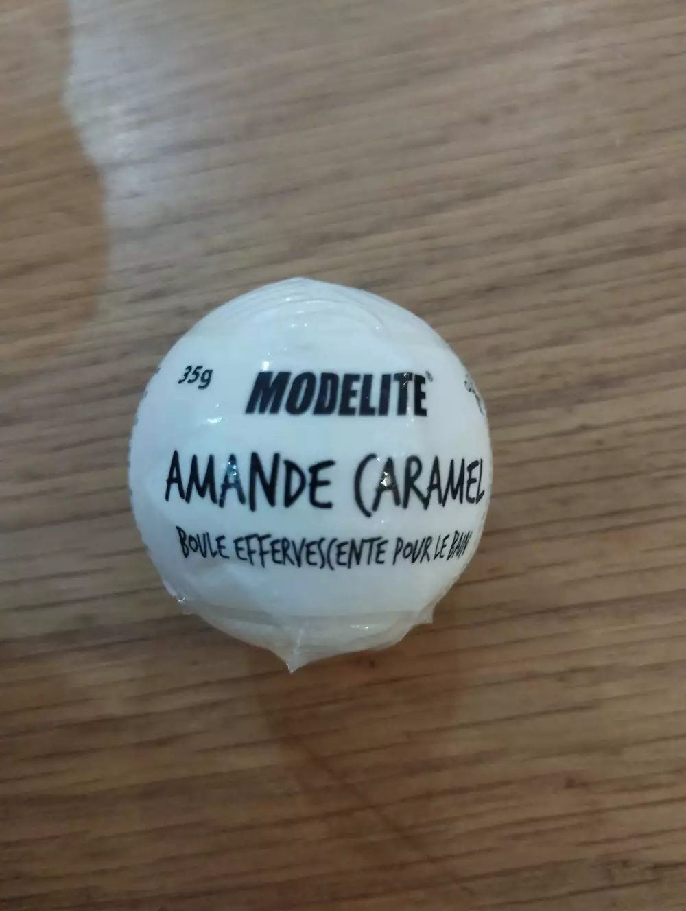MODÉLITE - Amande caramel - Boule effervescente pour le bain
