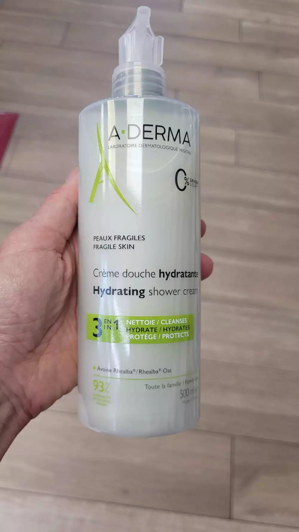 A-DERMA - Crème douche hydratante 3 en 1