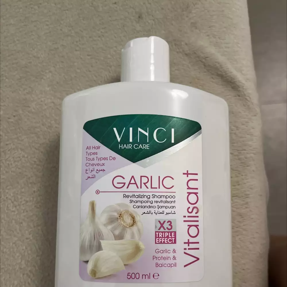 VINCI - Garlic vitalisant - Revitalizing shampoo