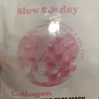 SLOW S DAY - Collagène moisturizing face mask