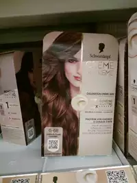 SCHWARZKOPF - Crème suprême - Coloration soin 6-68 châtain clair caramel