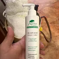 APIA DERM - Gel anti-acné à l'huile d'argan
