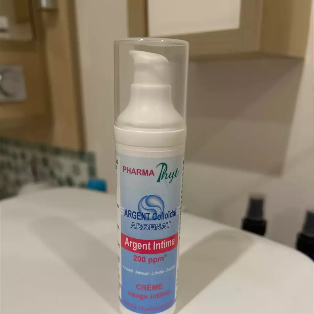 PHARMAPHYT - Argent colloïdal - Crème usage intime