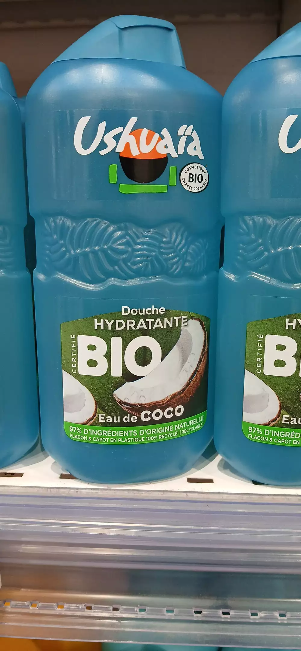 USHUAÏA - Douche hydratante bio eau de coco