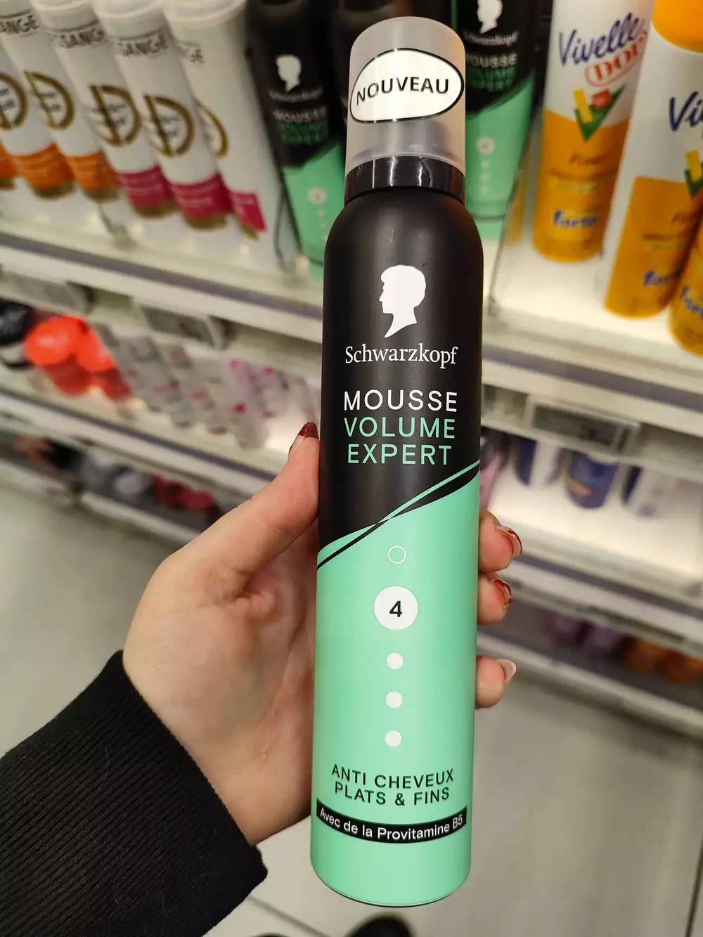 SCHWARZKOPF - Volume expert - Mousse  anti-cheveux plats & fins