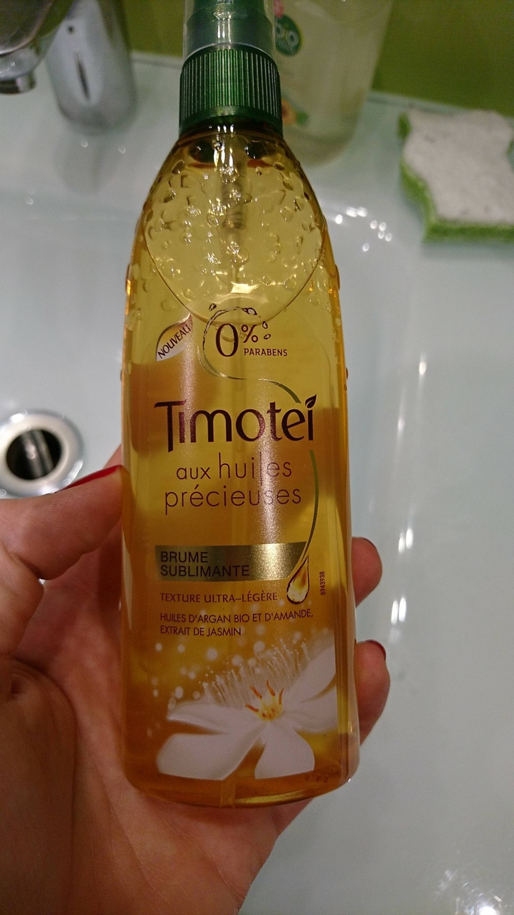 TIMOTEI - Brume Sublimante aux huiles précieuses