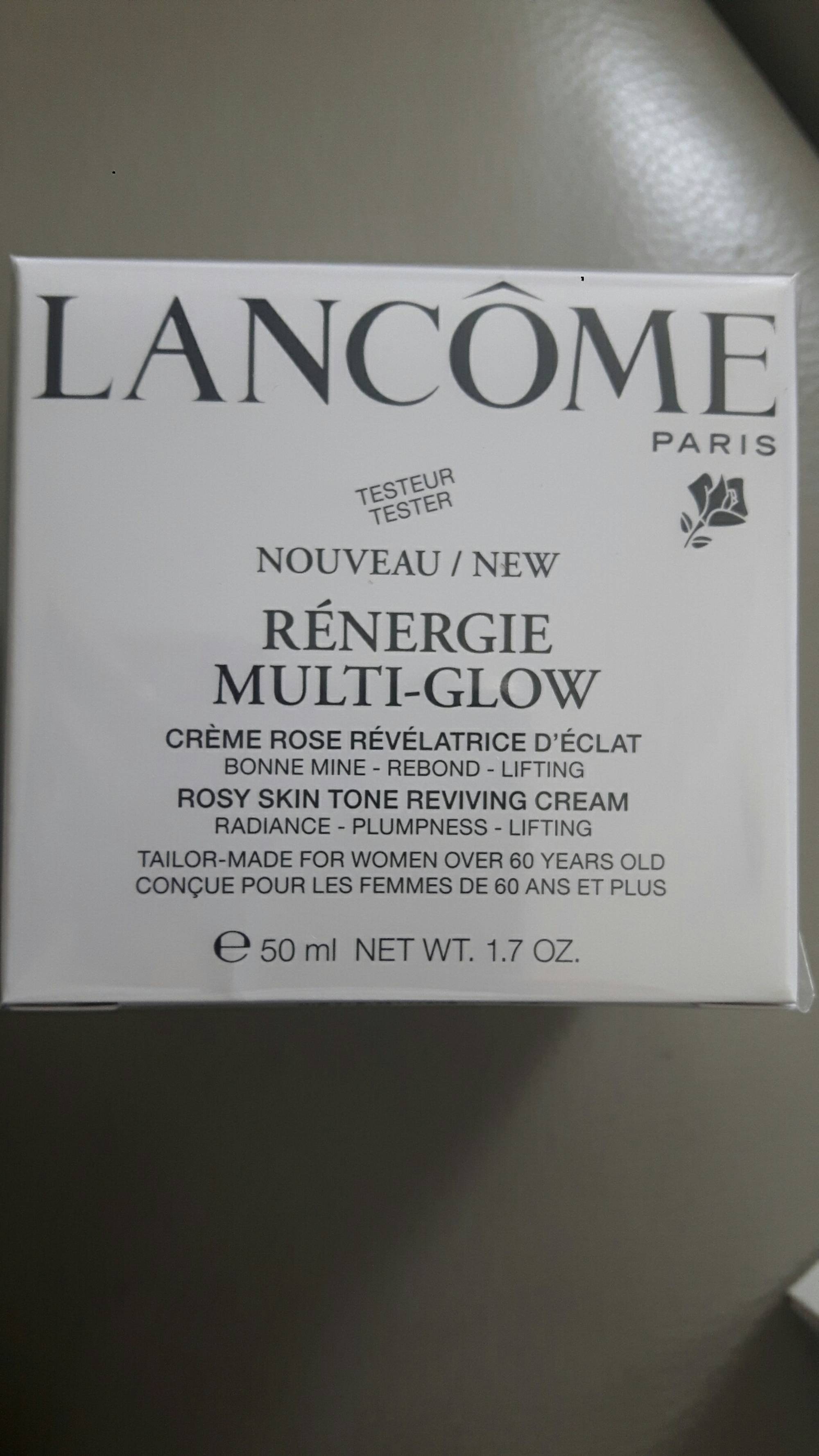 LANCÔME - Rénergie multi-glow - Crème rose révélatrice d'éclat