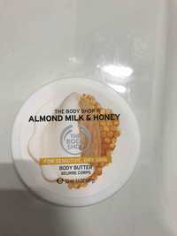 THE BODY SHOP - Almond milk & honey - beurre corps