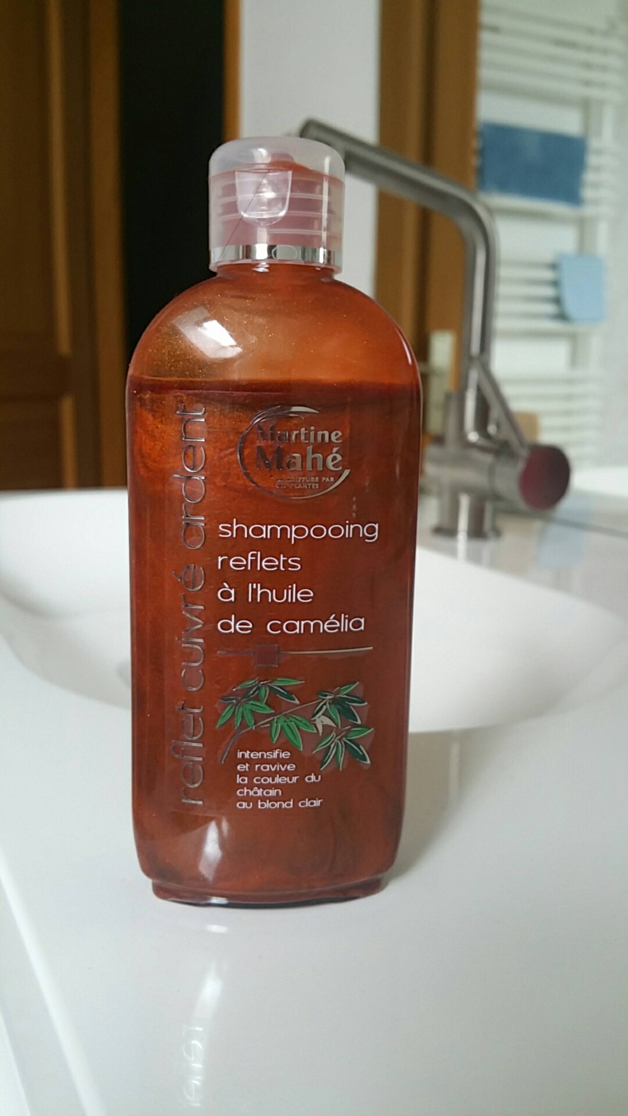 MARTINE MAHÉ - Reflet cuivré ardent - Shampooing reflets à l'huile de camélia