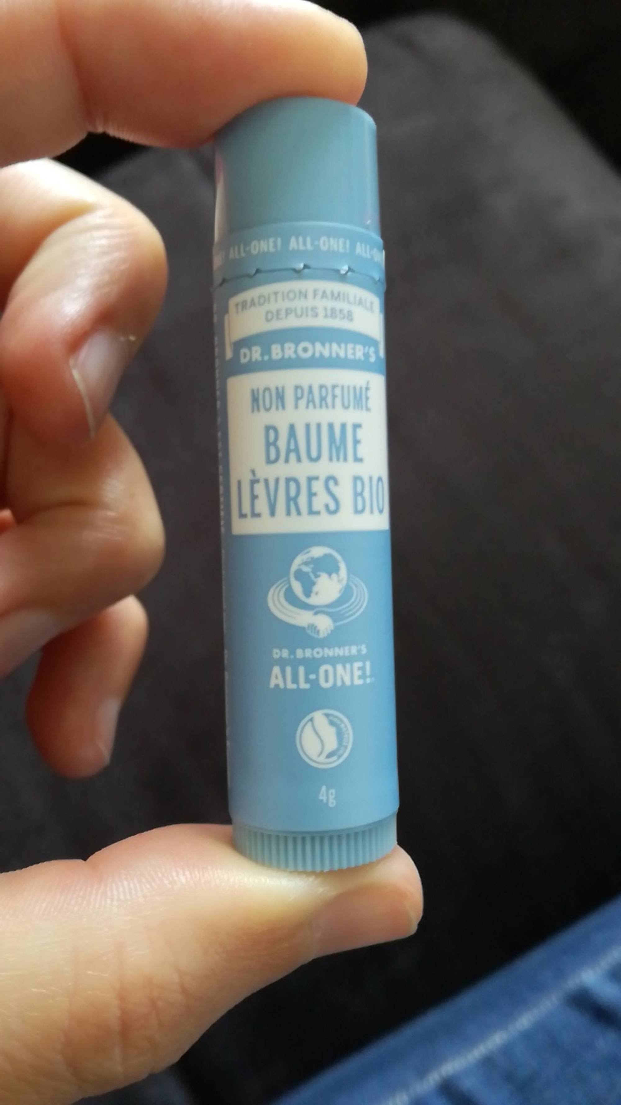 DR. BRONNER'S - All-one ! - Baume lèvres bio