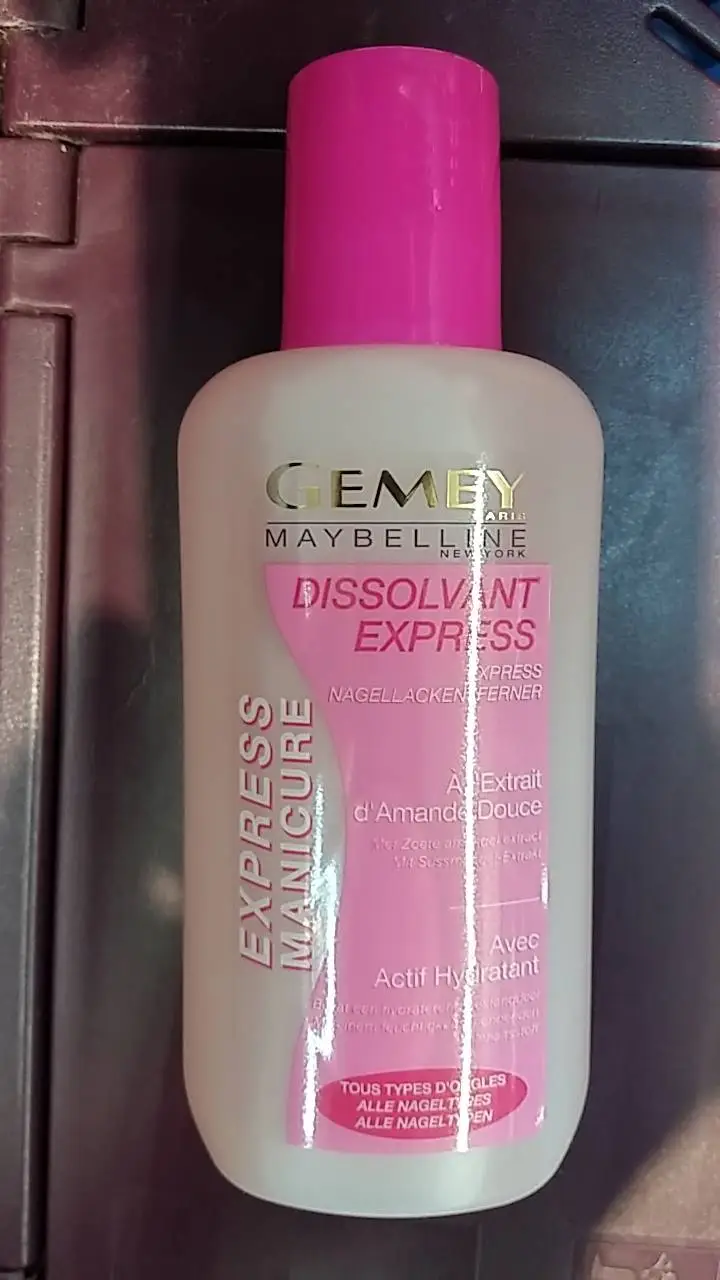 GEMEY MAYBELLINE - Dissolvant express manucure