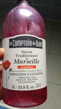 LE COMPTOIR DU BAIN - Coquelicot - Savon Traditionnel de Marseille