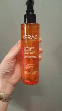 LIÉRAC - Tonique éclat - Lotion vitaminée visage et yeux