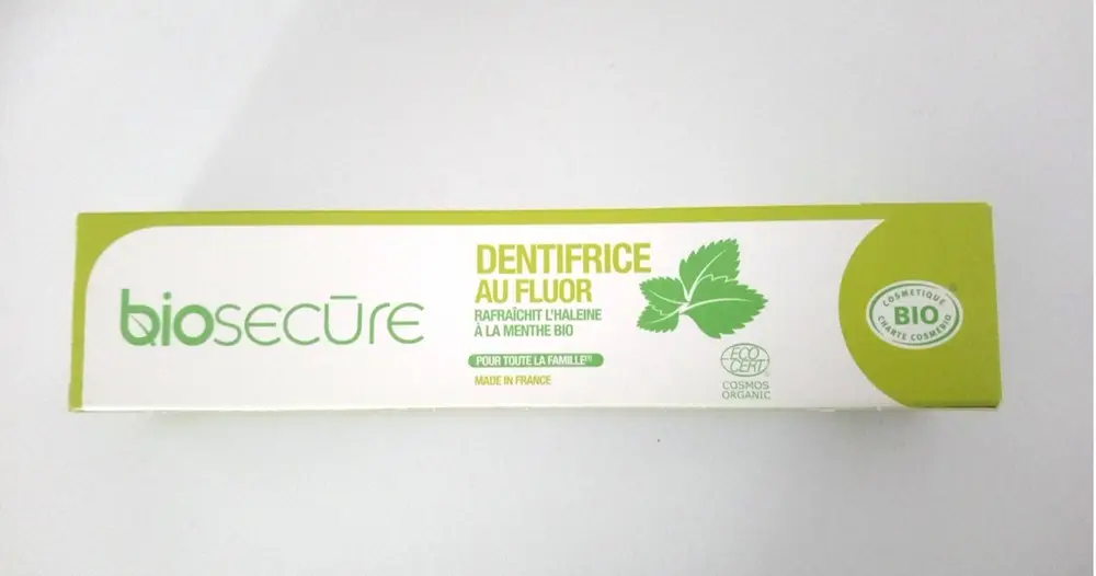 BIO SECURE - Dentifrice au fluor