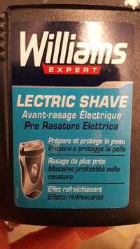 WILLIAMS EXPERT - Lectric shave - Avant-rasage électrique